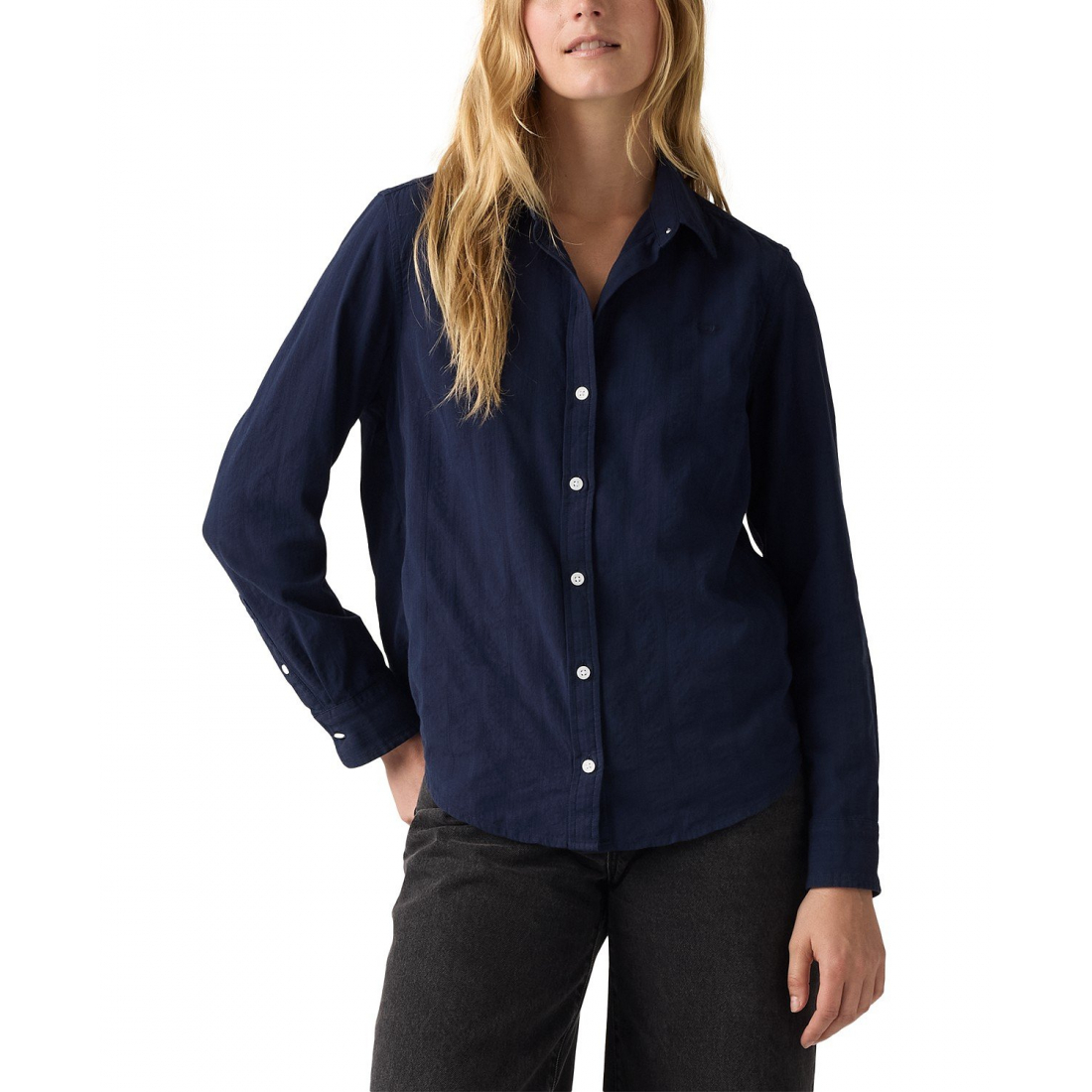 Chemise 'Classic Fit Button-Front' pour Femmes