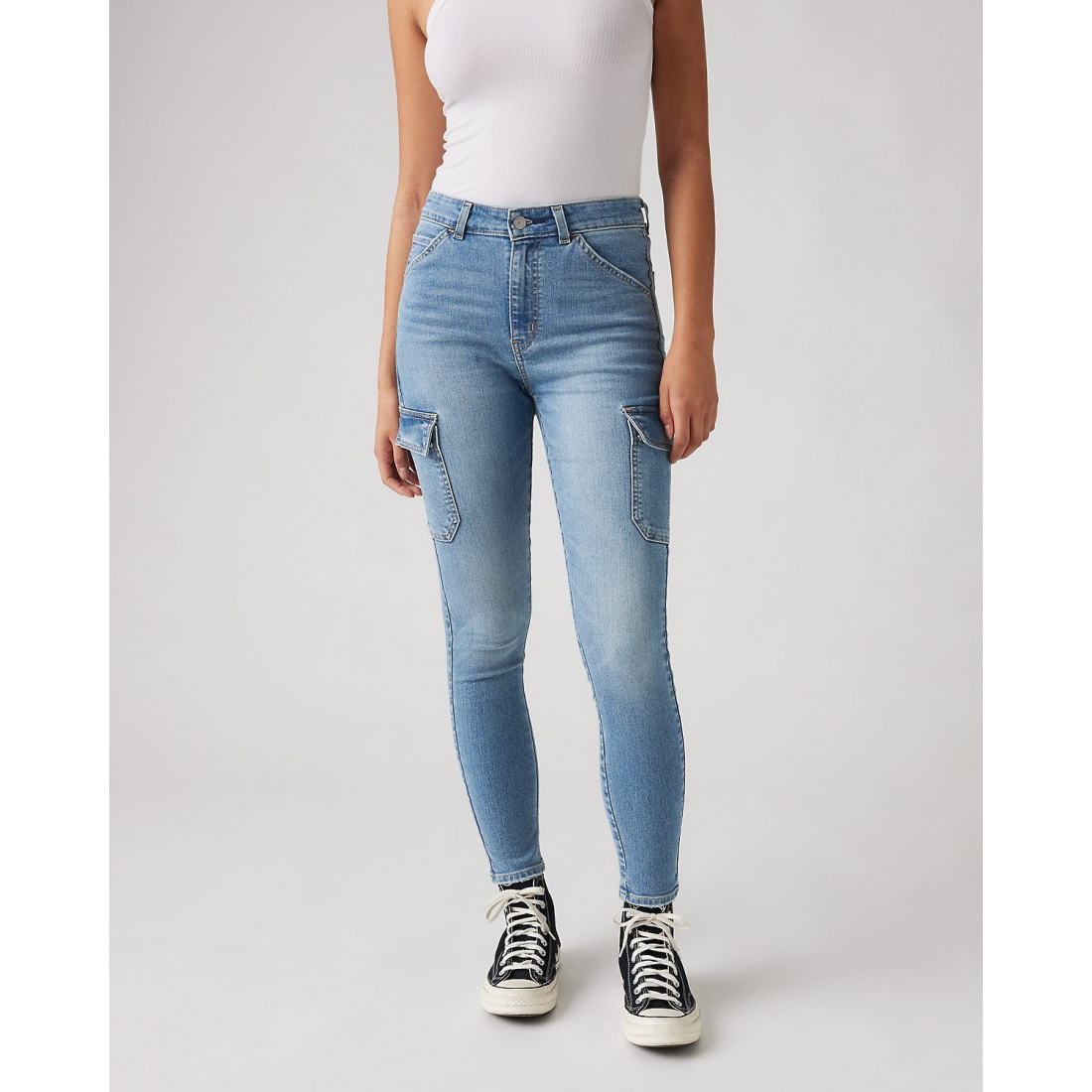 Jeans '721 High Rise Skinny Cargo' pour Femmes
