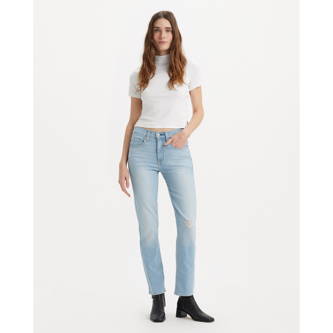 Jeans '724 Highn Rise Slim Straight' pour Femmes