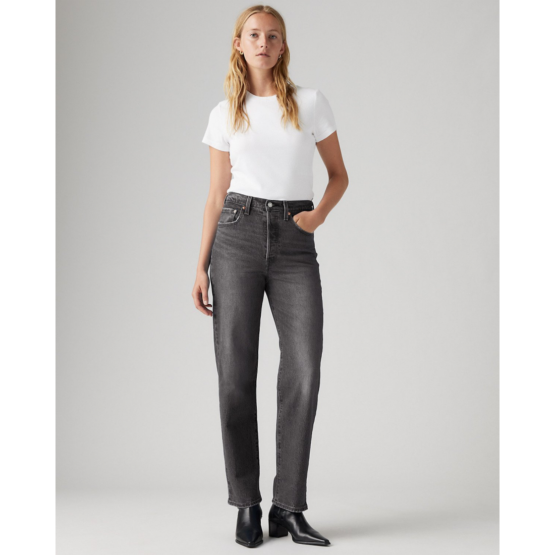 Women's 'Ribcage Straight Ankle' Jeans