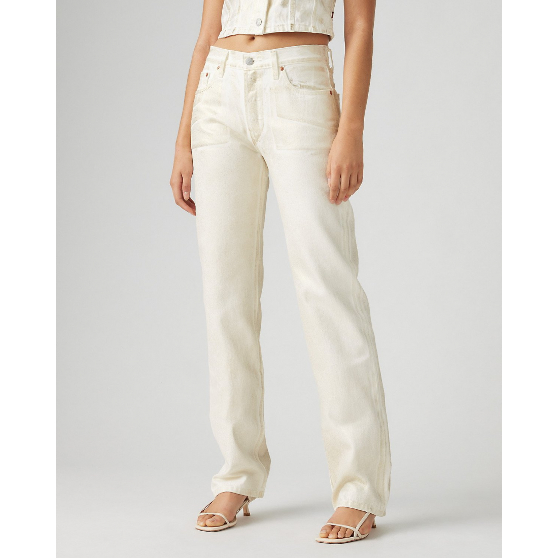 Jeans 'Coated 501® '90s' pour Femmes