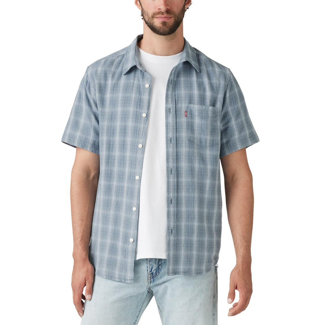 Chemise à manches courtes 'Classic 1 Pocket  Regular Fit' pour Hommes
