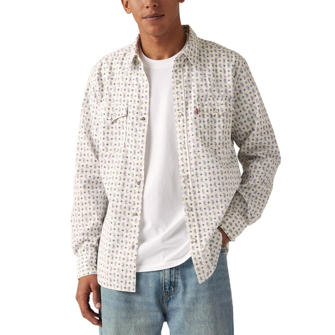 Chemise 'Classic Standard Fit Western' pour Hommes