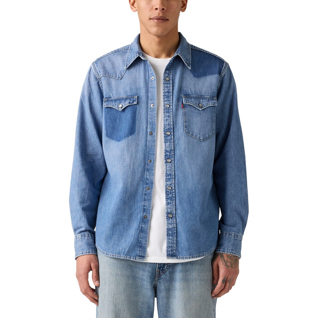 Chemise 'Classic Standard Fit Western' pour Hommes