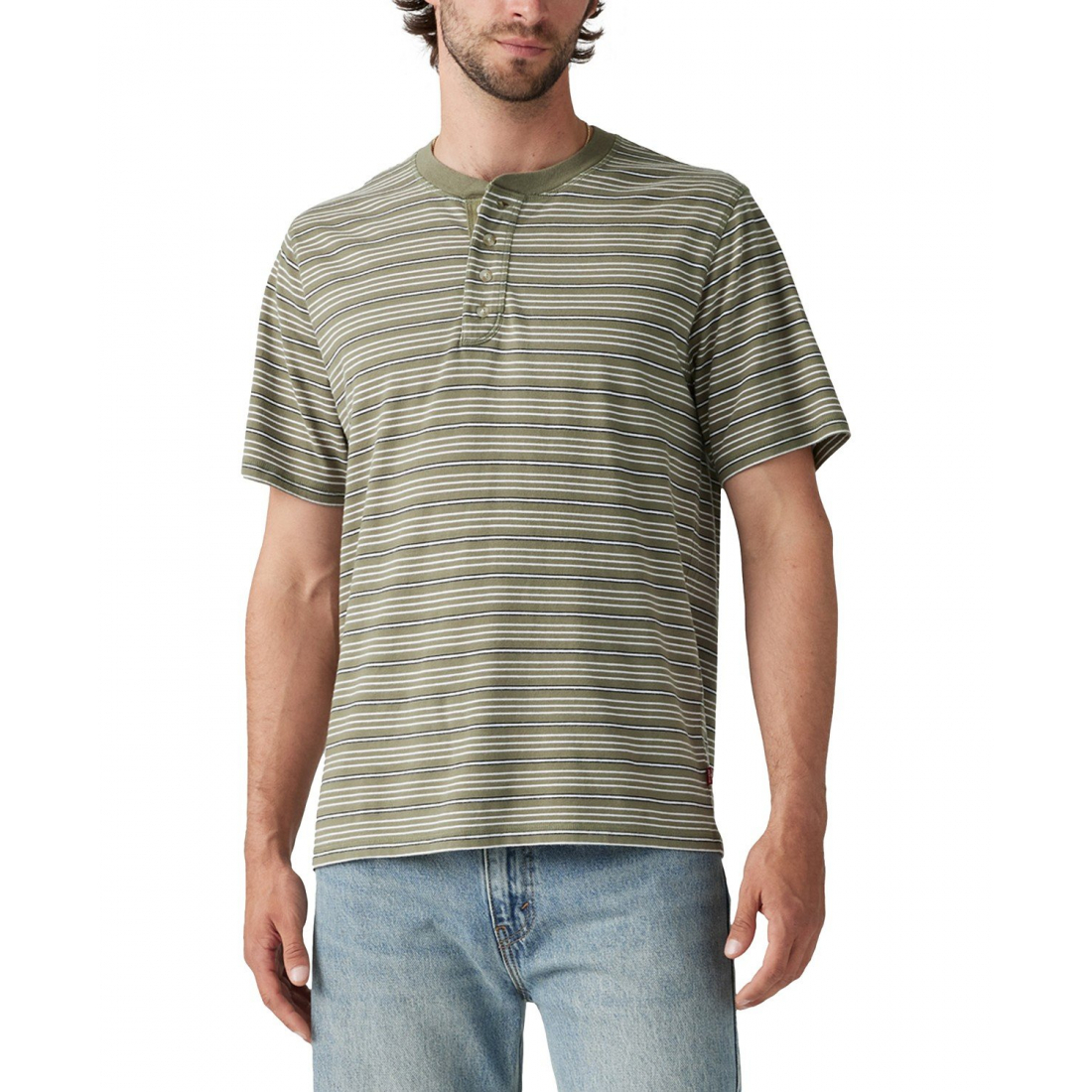 T-shirt 'Levis Classic Henley' pour Hommes