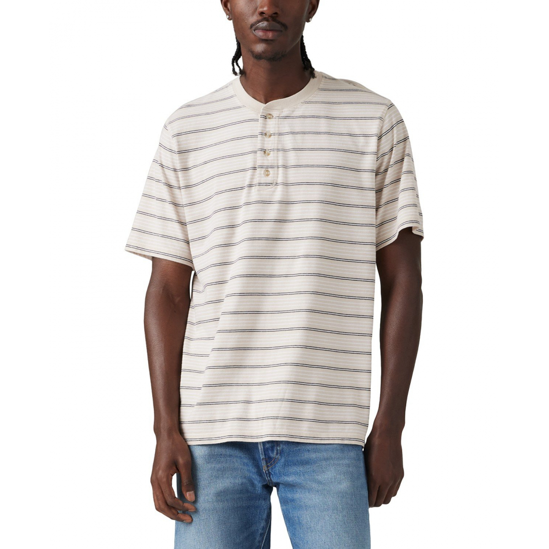 T-shirt 'Levis Classic Henley' pour Hommes
