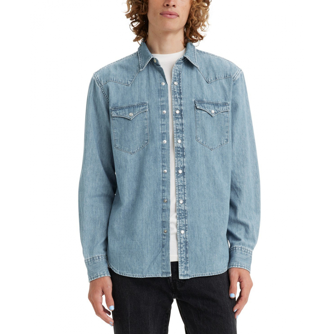 Chemise 'Classic Standard Fit Western' pour Hommes