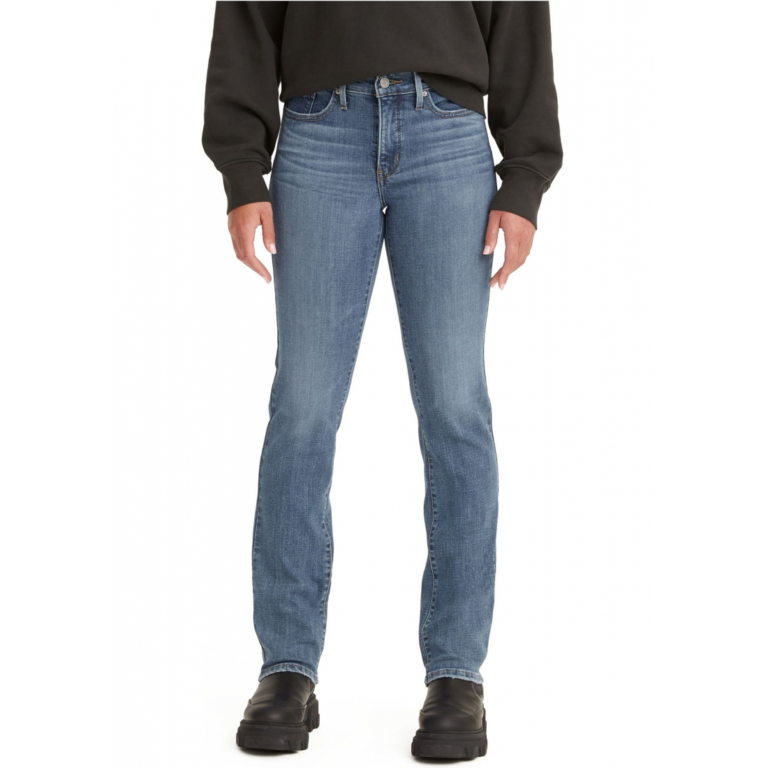 Jeans '314 Shaping Straight Lapis Gem' pour Femmes