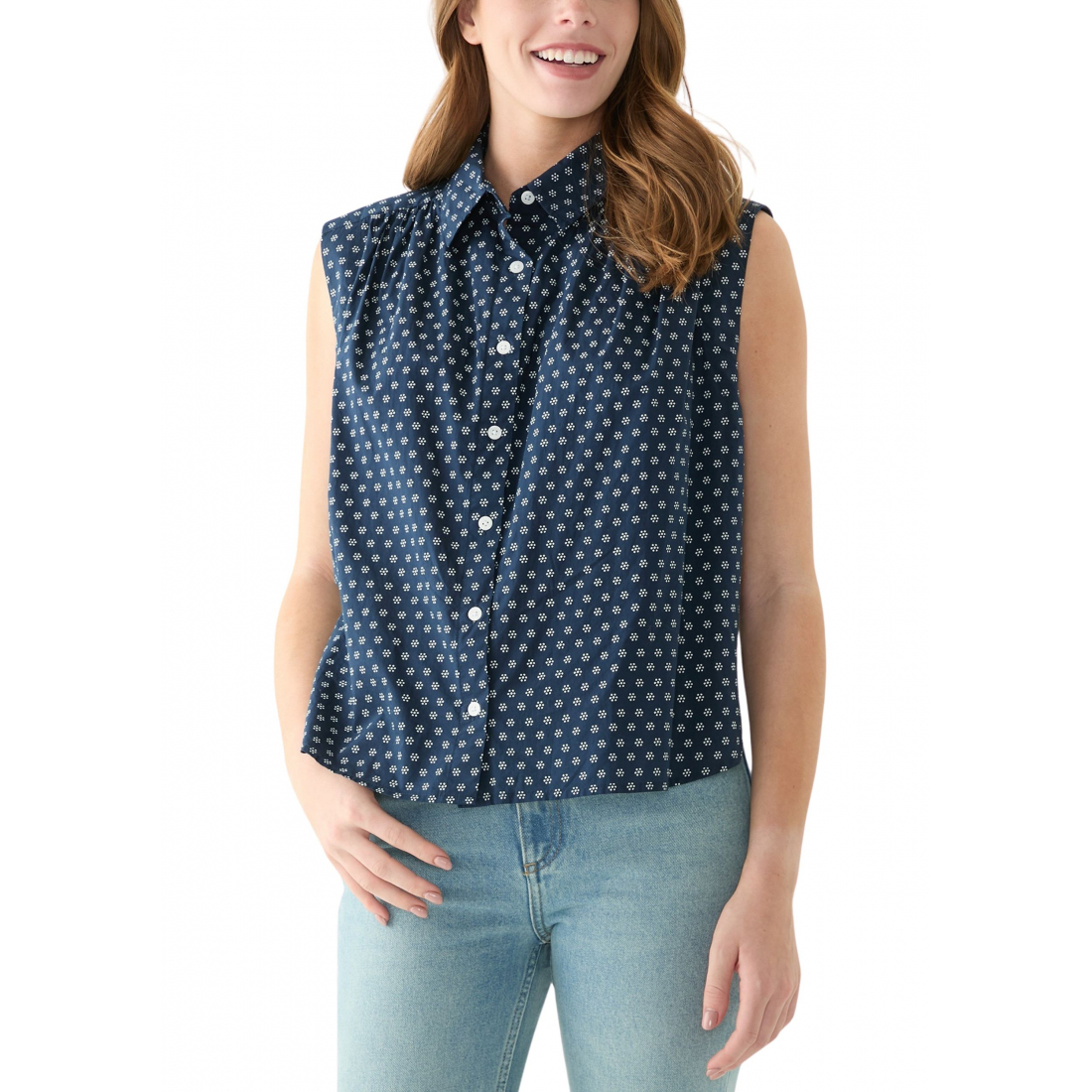 Blouse sans manches 'Gracen Printed' pour Femmes