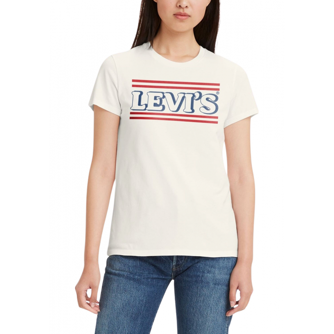 T-shirt 'American Logo Graphic' pour Femmes