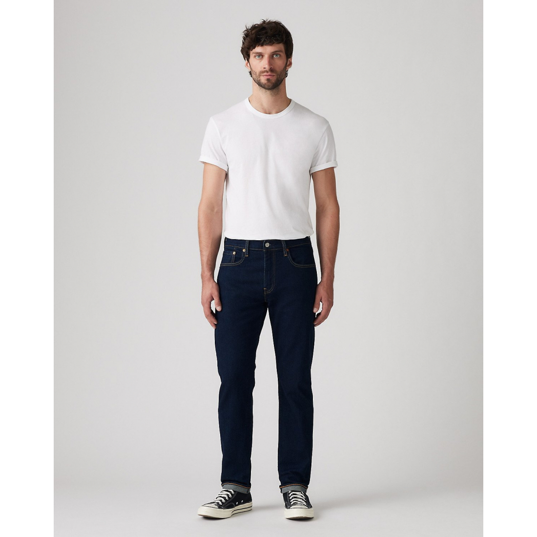 Jeans '502™ Taper Fit Selvedge' pour Hommes