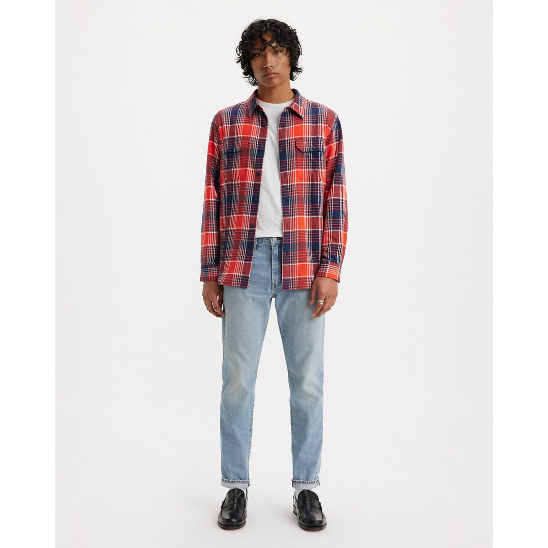 Jeans '502™ Taper Fit Selvedge' pour Hommes