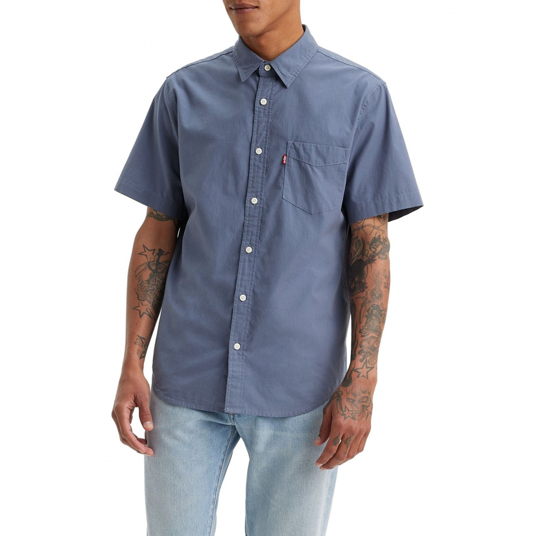 Chemise à manches courtes 'One Pocket' pour Hommes