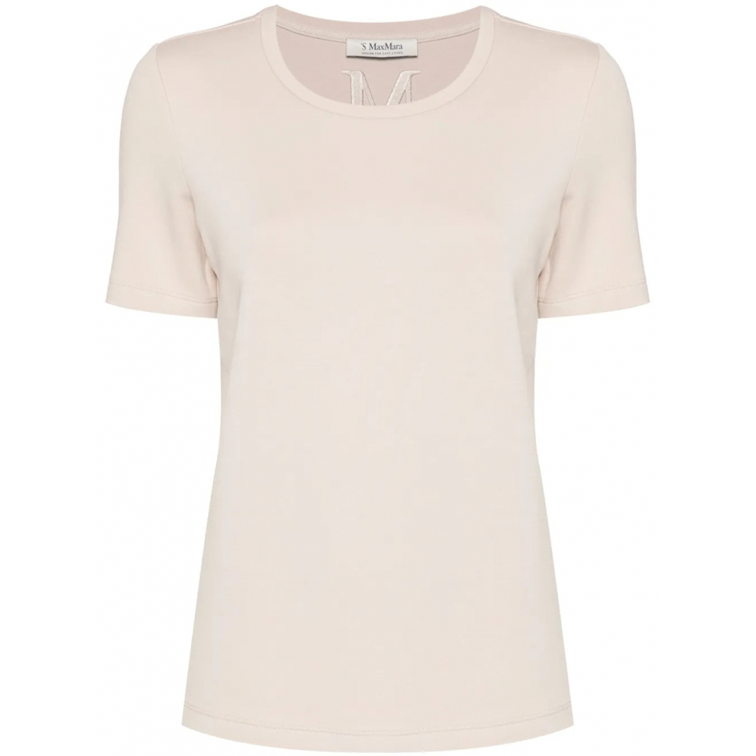 T-shirt 'Tubo Logo-Embroidered' pour Femmes