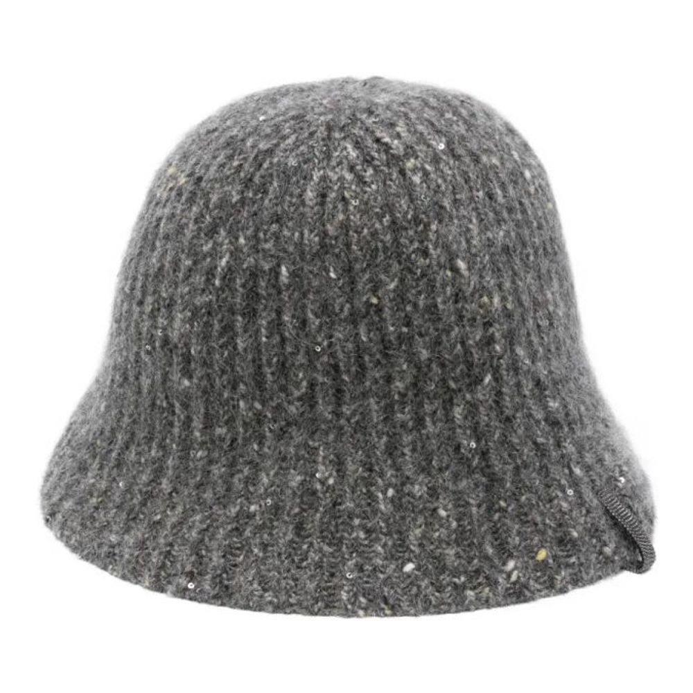 Chapeau 'Ribbed Sequin-Detail' pour Femmes