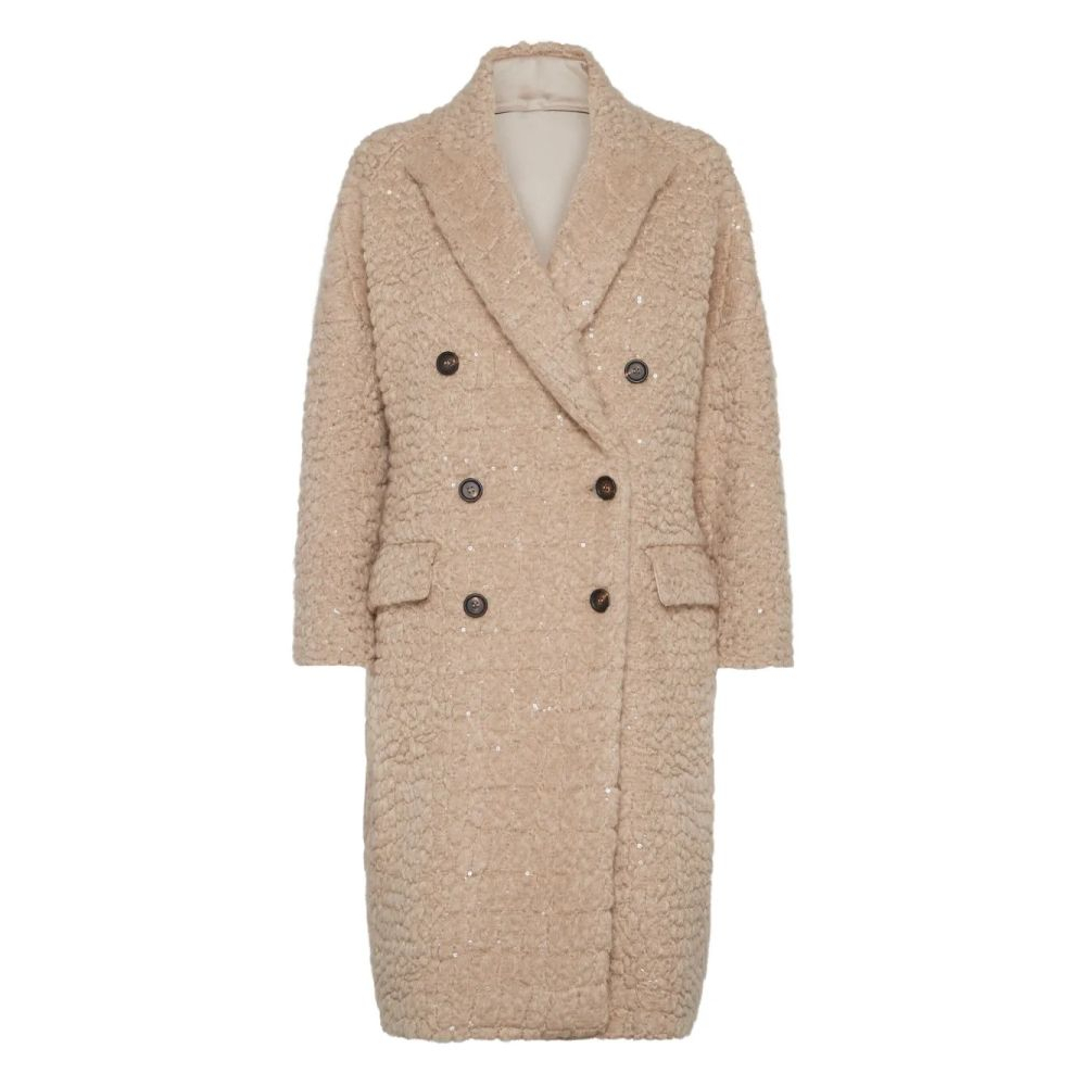 Manteau Teddy 'Boucle Sequin' pour Femmes