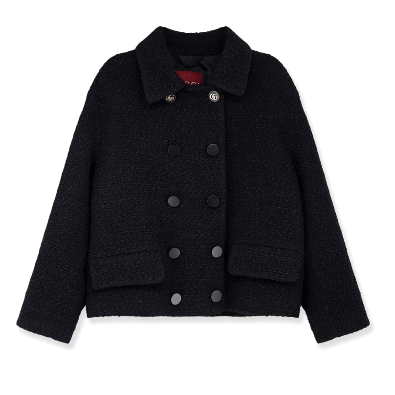 Blazer 'Tweed Double-Breasted' pour Femmes