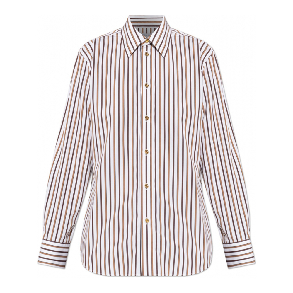 Chemise 'Striped Poplin' pour Femmes