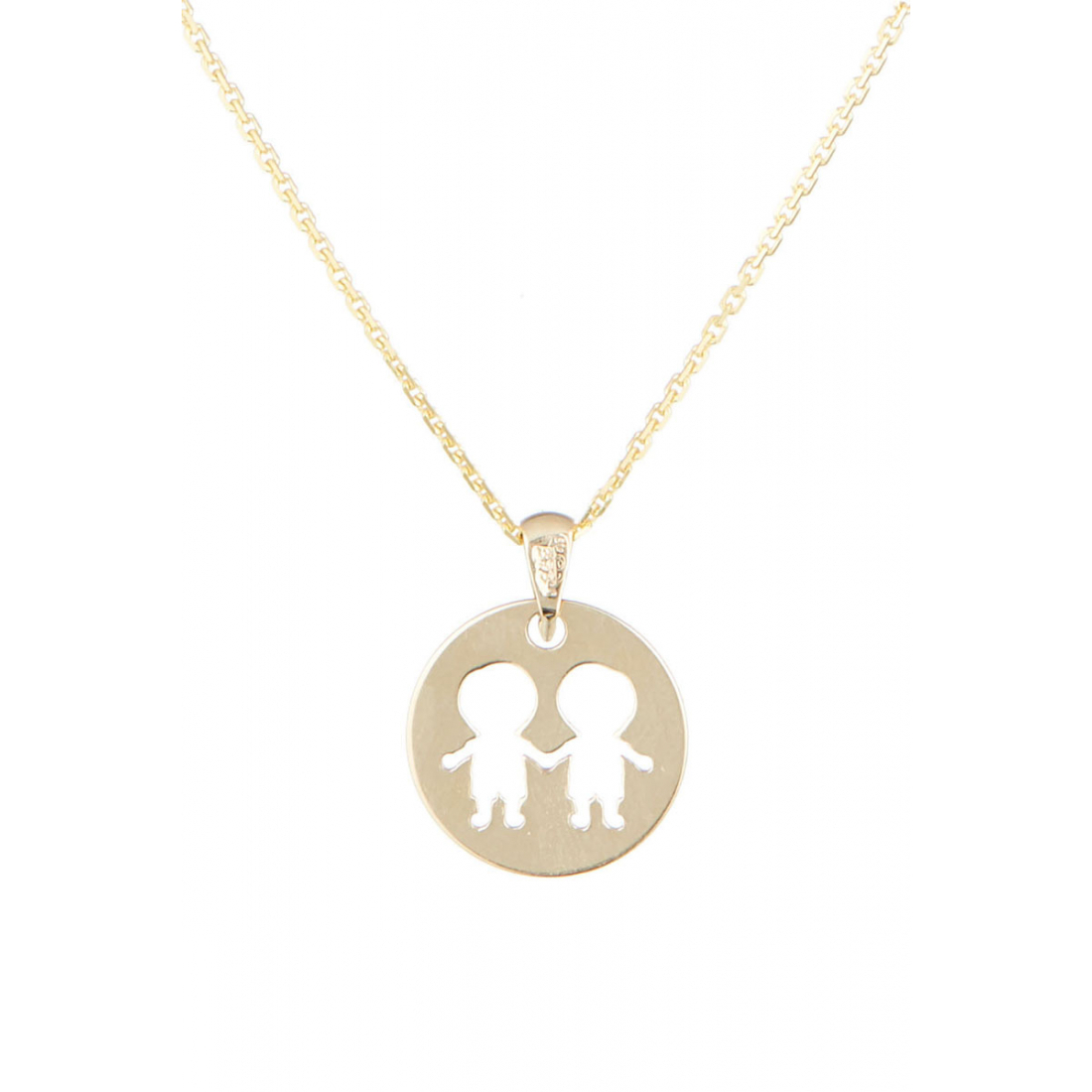 Women's 'Double Boy' Pendant with chain