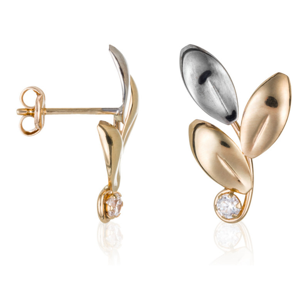 Women's 'Duo Petals' Earrings