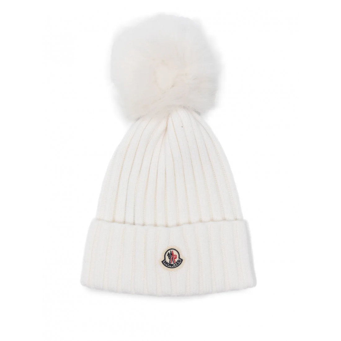 Bonnet 'Ribbed Pom-Pom' pour Femmes
