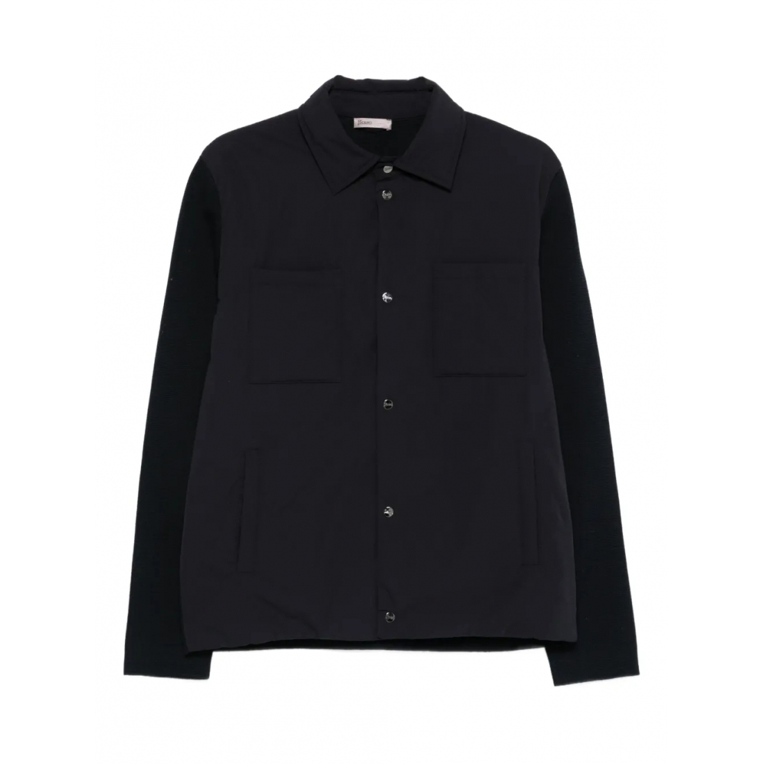 Veste 'Knitted-Sleeve Buttoned' pour Hommes