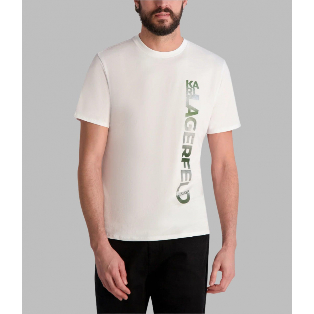 T-shirt 'Vertical Metallic Logo' pour Hommes