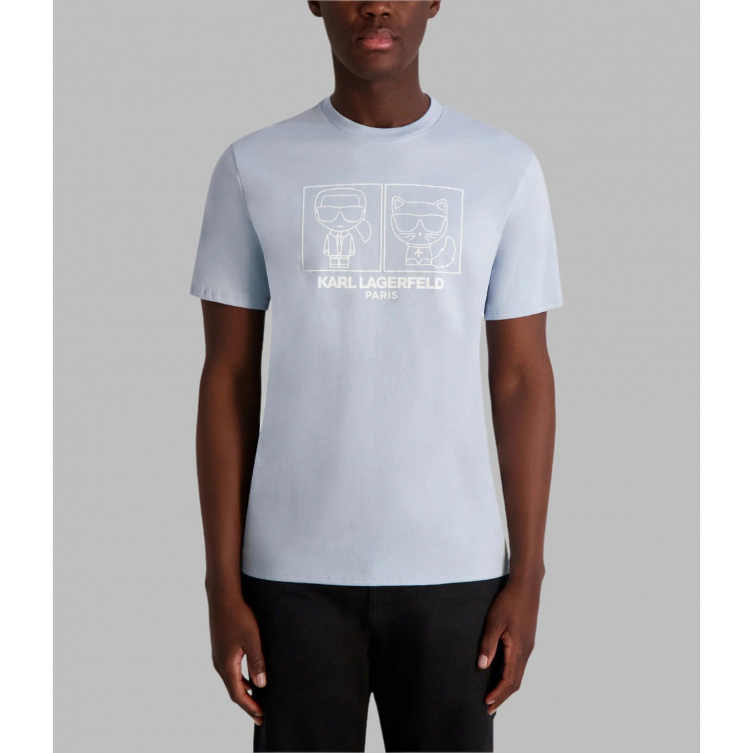 T-shirt 'Karl & Choupette' pour Hommes