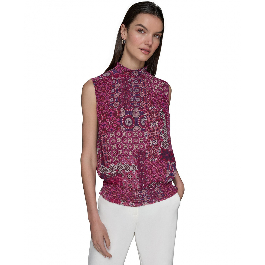 Haut sans manches 'Printed' pour Femmes