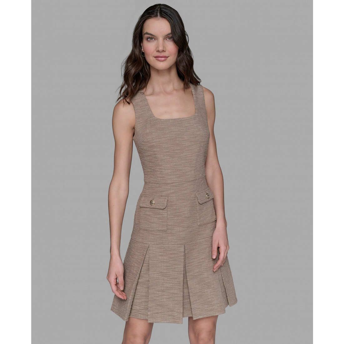 Women's 'Knit Tweed' Mini Dress