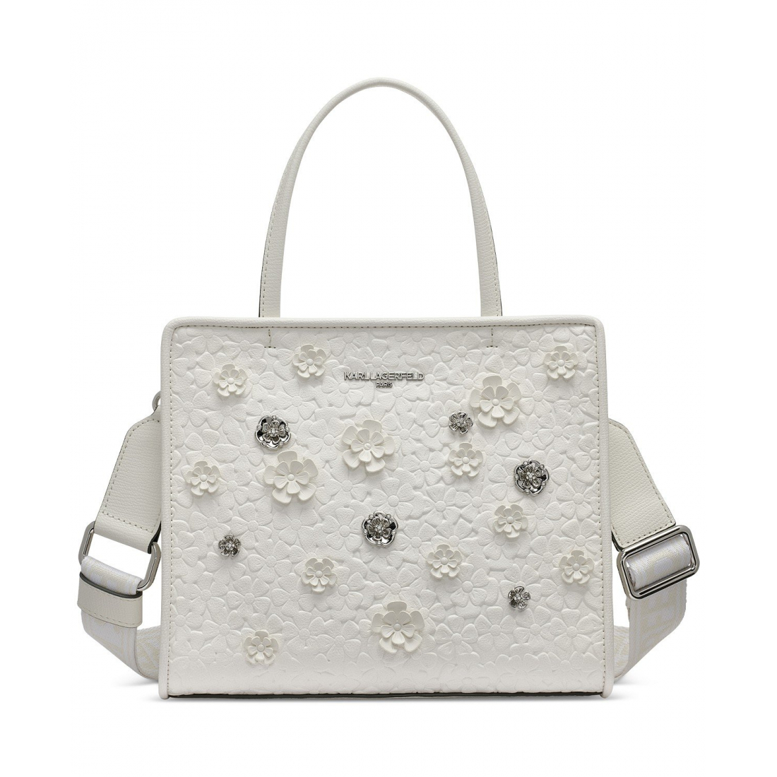 Women's 'Maybelle Floral Pins' Satchel