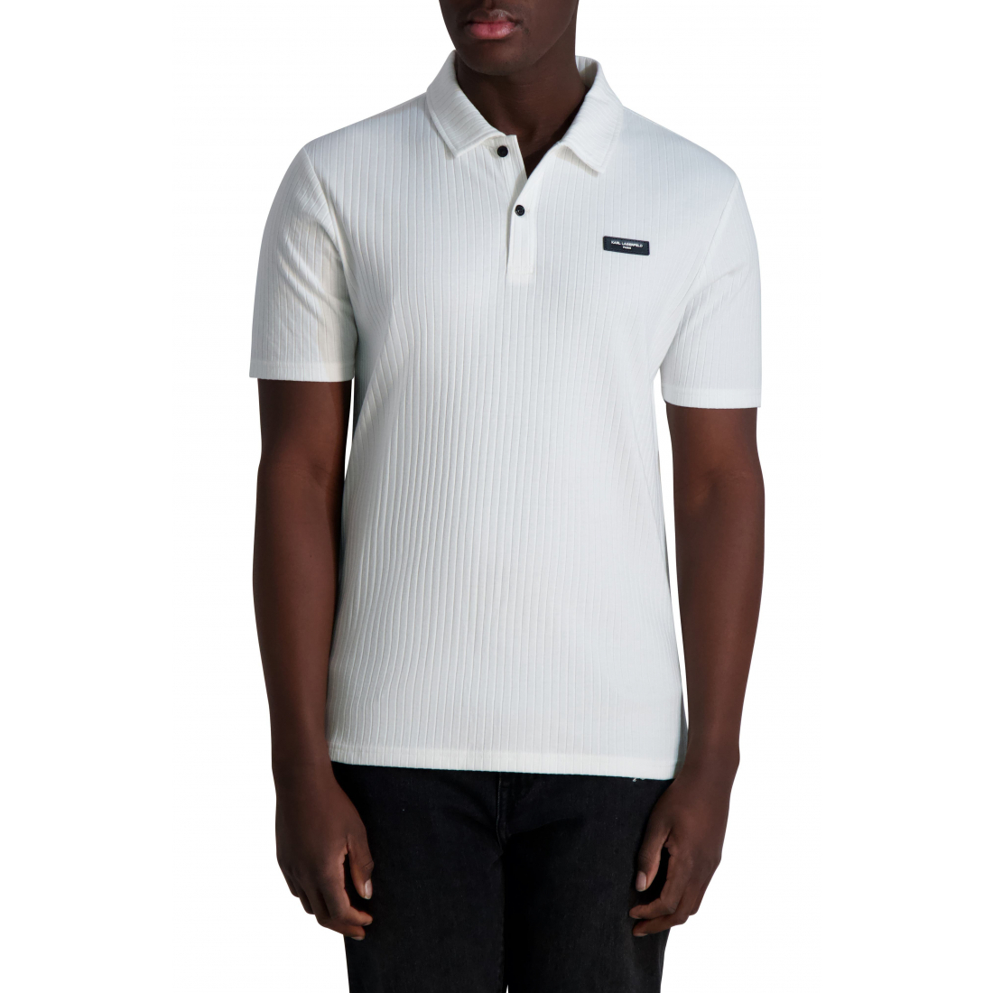 Polo 'Rib Knit' pour Hommes