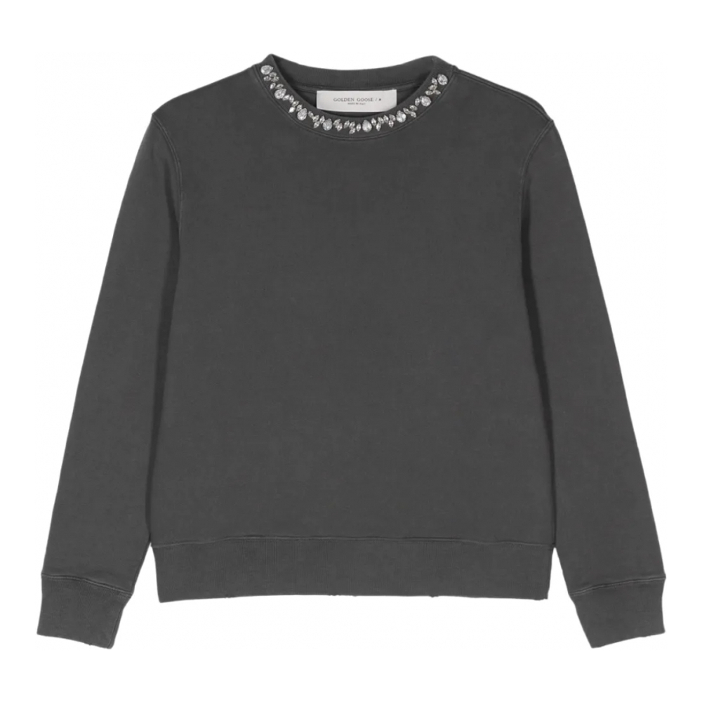Sweatshirt 'Crystal-Embellished' pour Femmes