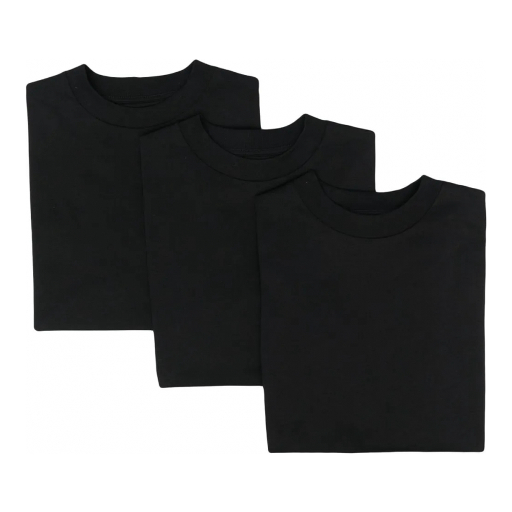 Ensemble de T-shirt 'Logo-Patch' pour Femmes - 3 Pièces