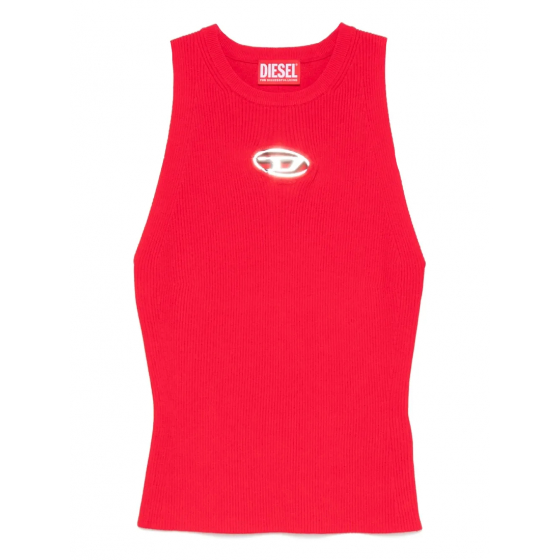 Débardeur 'Ribbed Logo-Detail' pour Femmes