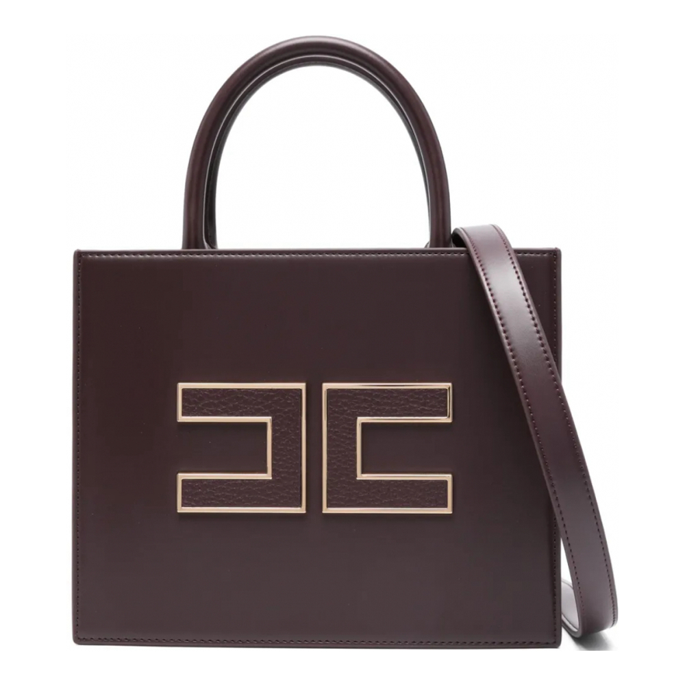 Women's 'Small Logo-Embossed' Tote Bag