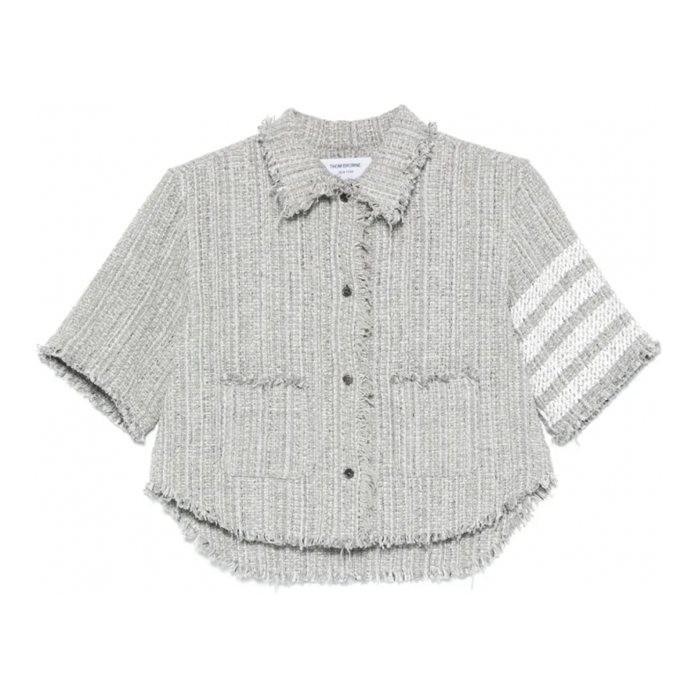 Chemise '4-Bar Tweed' pour Femmes