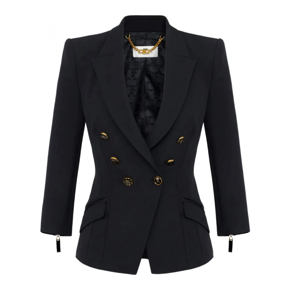 Veste 'Double-Breasted Gold-Button' pour Femmes