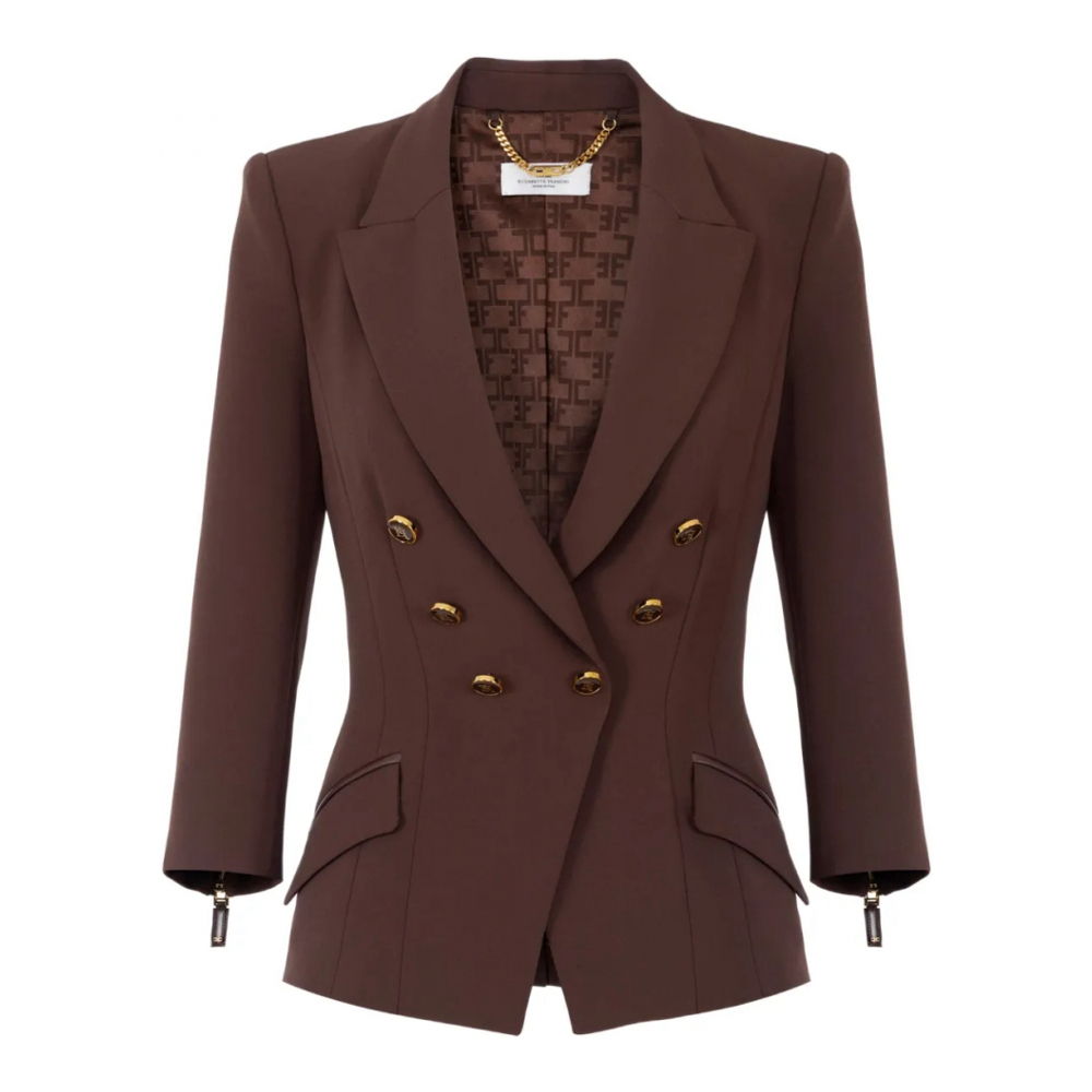 Veste 'Double-Breasted Gold-Button' pour Femmes