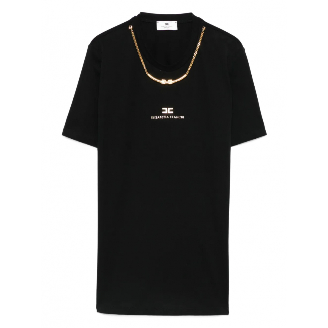 T-shirt 'Chain-Embellished' pour Femmes