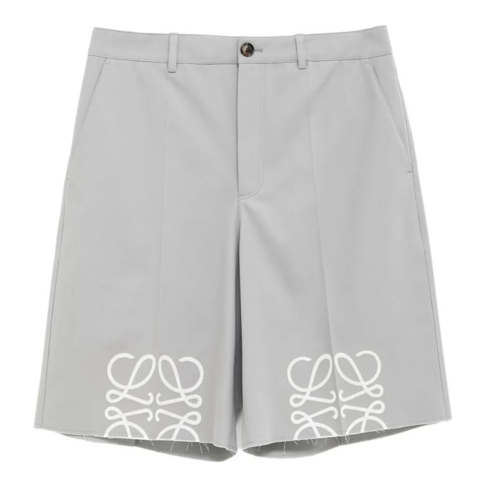 Men's 'Anagram-Print' Shorts