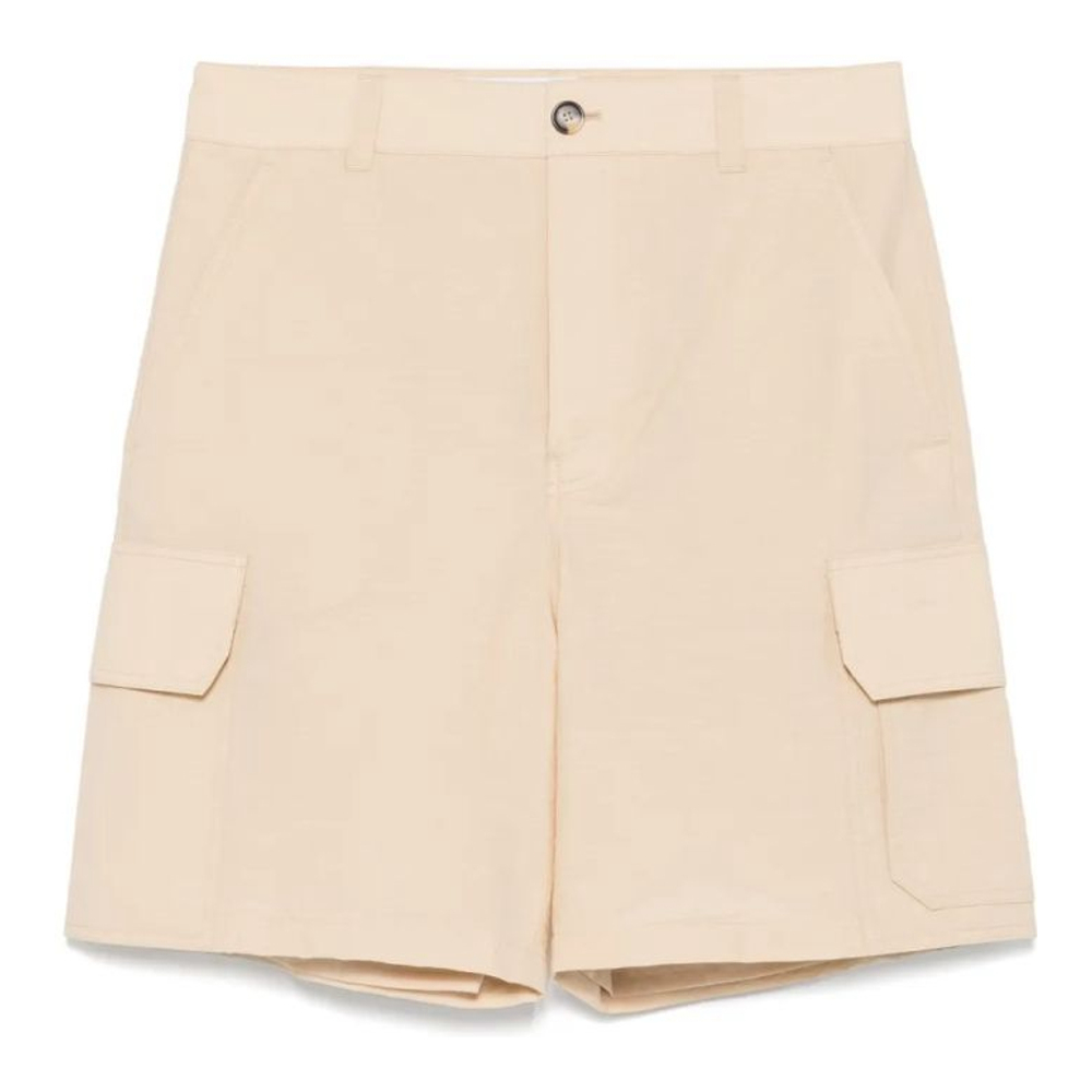 Bermuda cargo 'Logo-Patch' pour Hommes