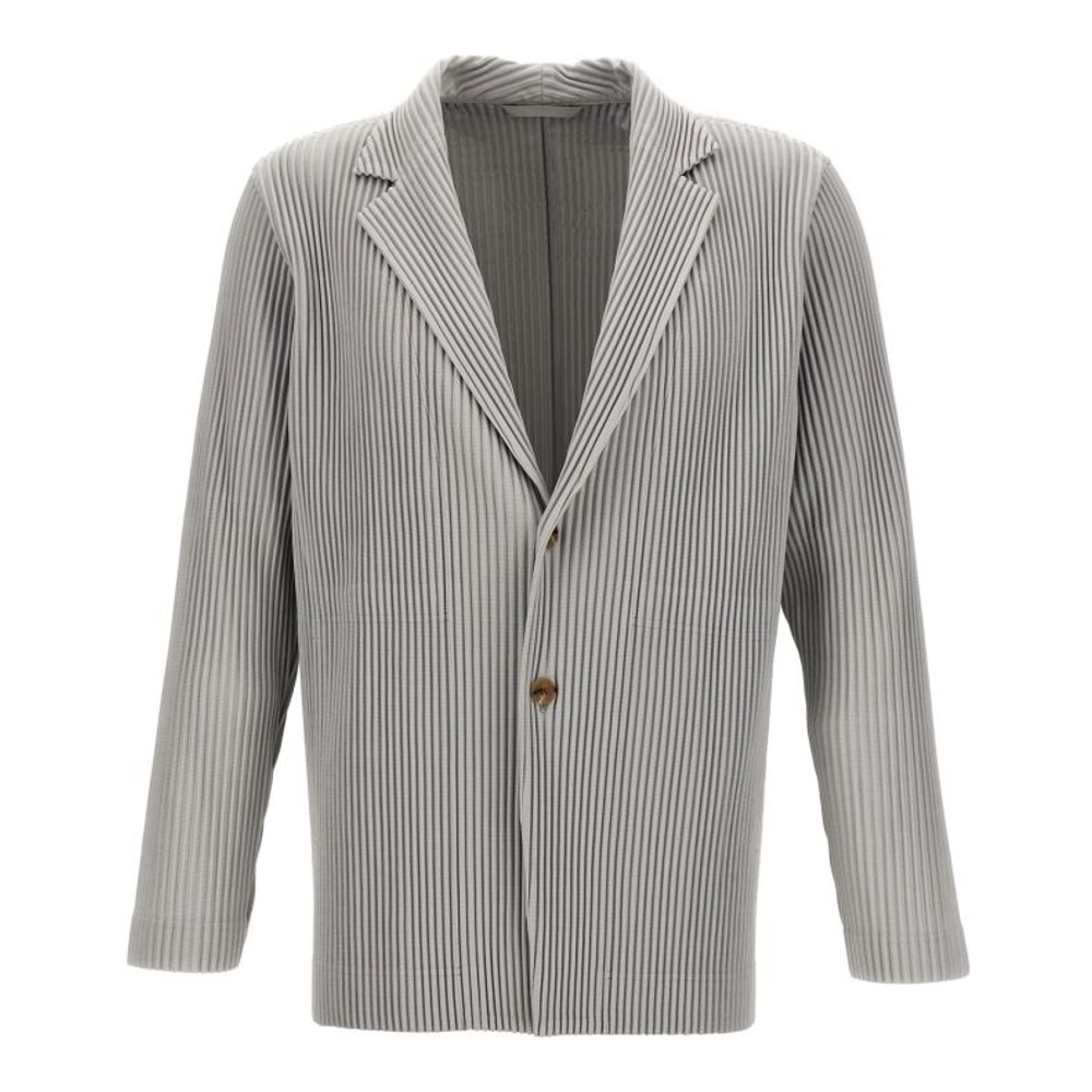 Blazer 'Single-Breasted Pleated' pour Hommes