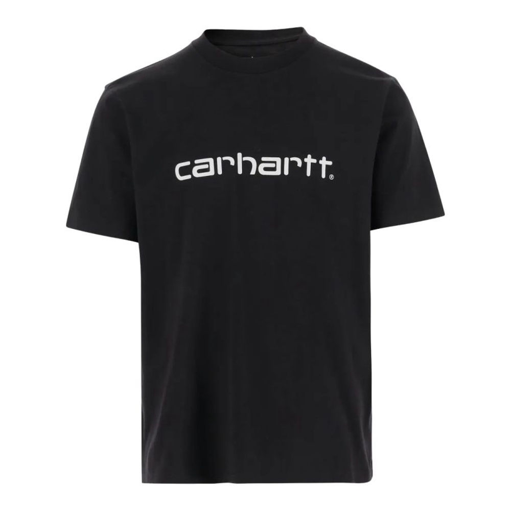 T-shirt 'Script Logo-Print' pour Hommes