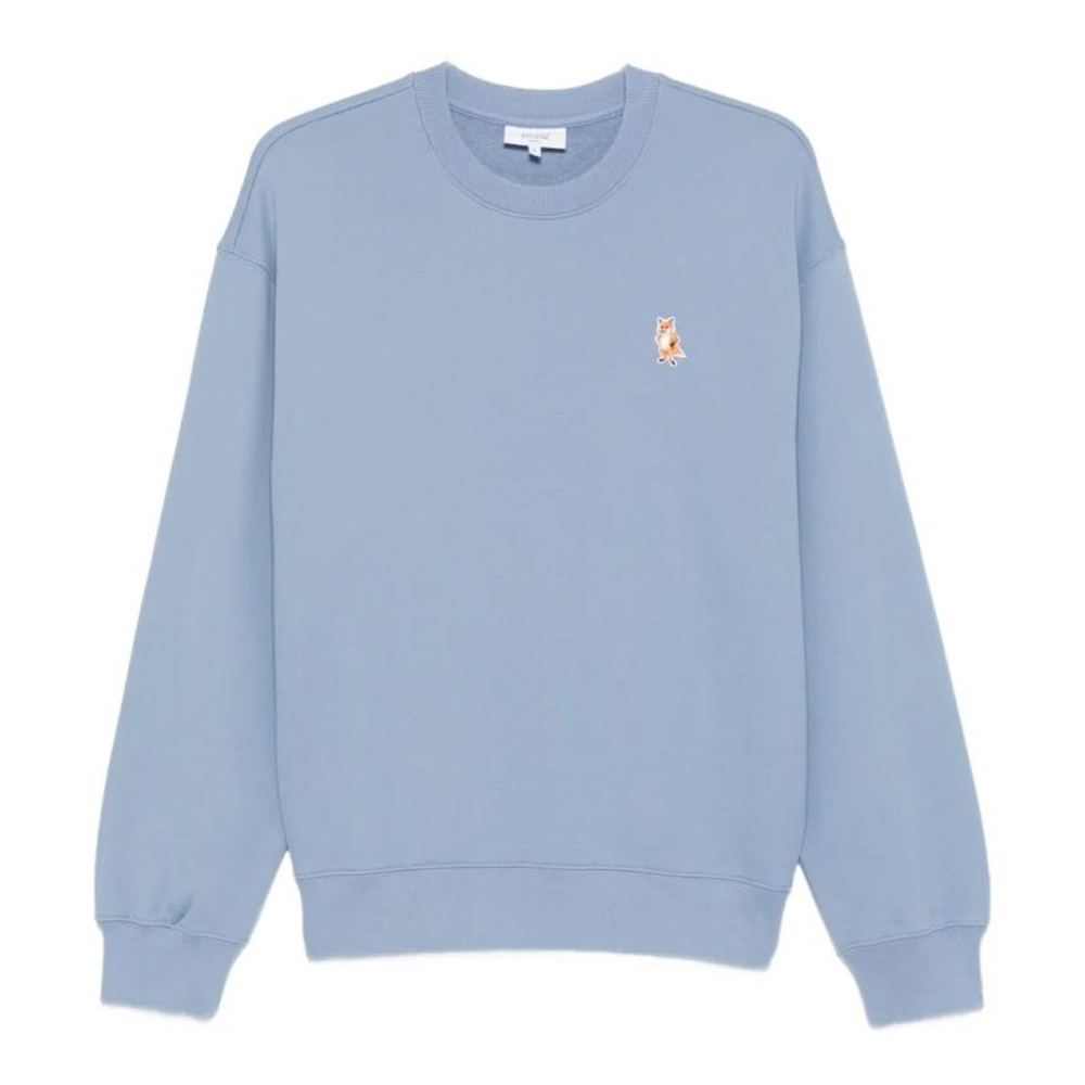 Men's 'Fox-Embroidered' Sweatshirt