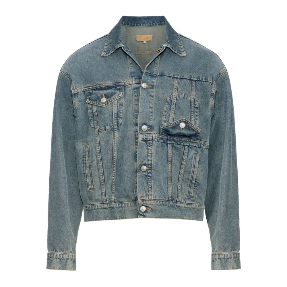 Veste en jeans 'Flap-Pocket' pour Hommes