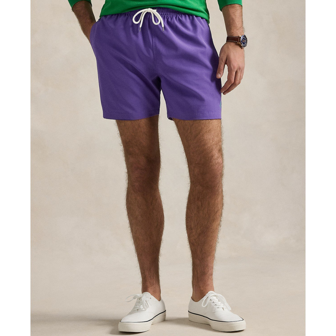 Short de bain '5.75-Inch Traveler Classic' pour Hommes