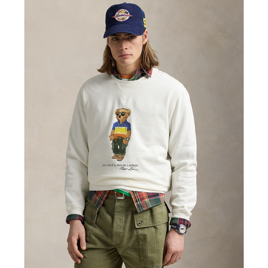 Sweatshirt 'Polo Bear Fleece' pour Hommes