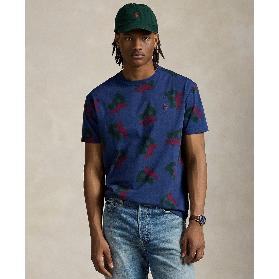 T-shirt 'Classic-Fit P-Wing Jersey' pour Hommes