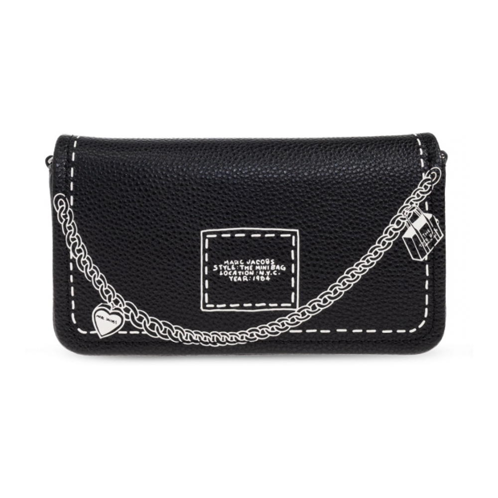 Sac à bandoulière 'The Trompe L'Oeil Leather Mini' pour Femmes